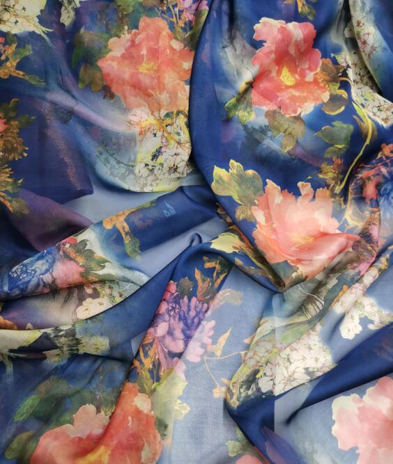Tissu en mousseline de soie 30D pour robe de danse, matériel de Costume pour Cosplay de scène à monter soi-même: B