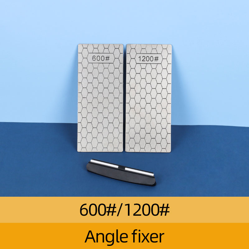 Afilador de cuchillo de diamante piedra de afilar de accesorios de herramientas de cocina Gadgets 1- 4 Uds conjunto Grit 400 de 600 de 1000 bien Whetstone: 600 1200 Locator