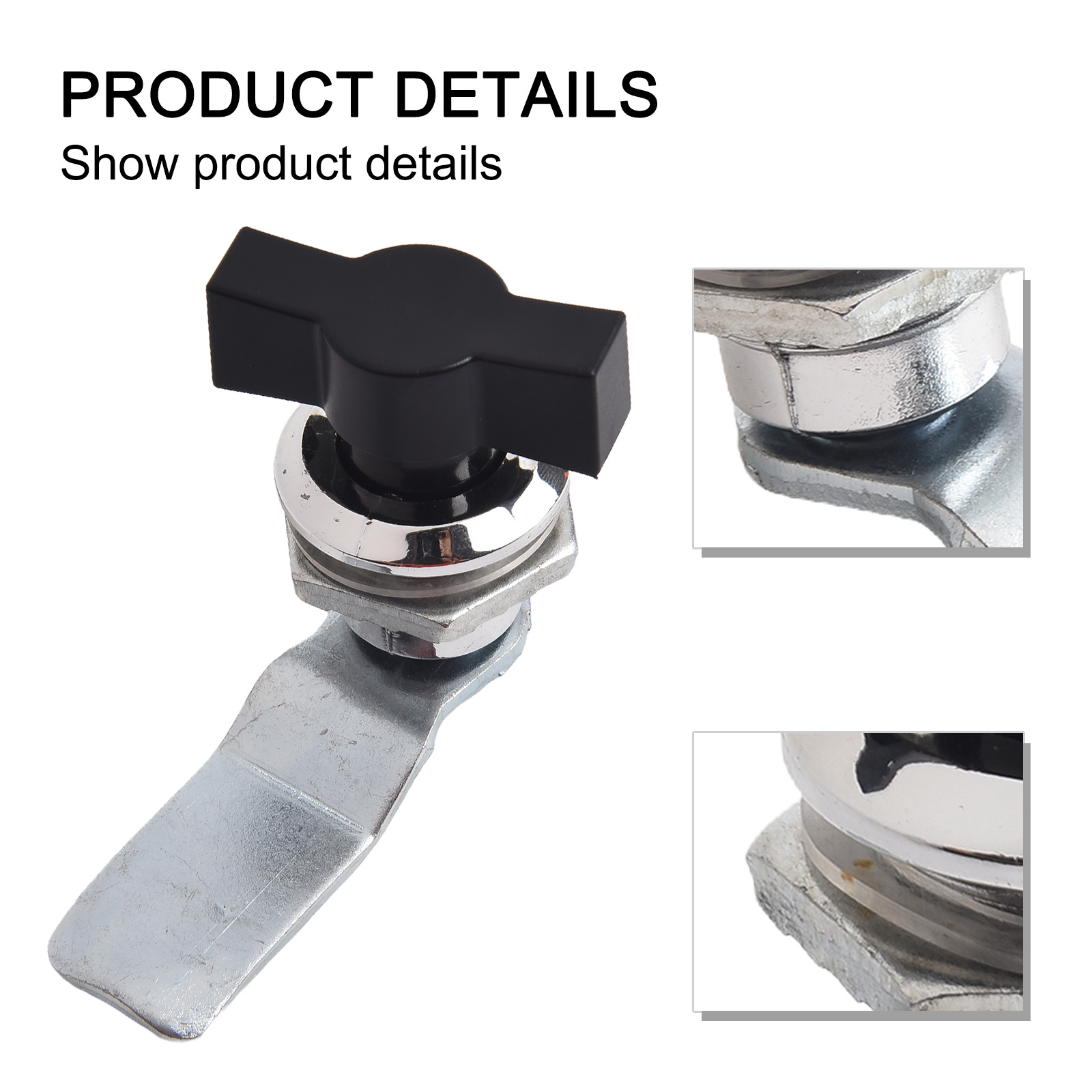 Keyless Cabinet Cam Lock Cylindrical Tongue Lock Distribution Cabinet Door Lock Security Drawer Filing Cabinet Mail Box Locker