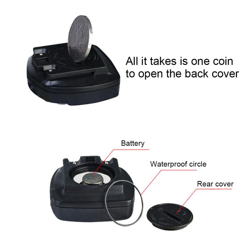 Bicycle Computer Waterproof Odometer Digital LCD Bike Computer Mileage Recording Instrument Bike Speedometer Cycling Accessories