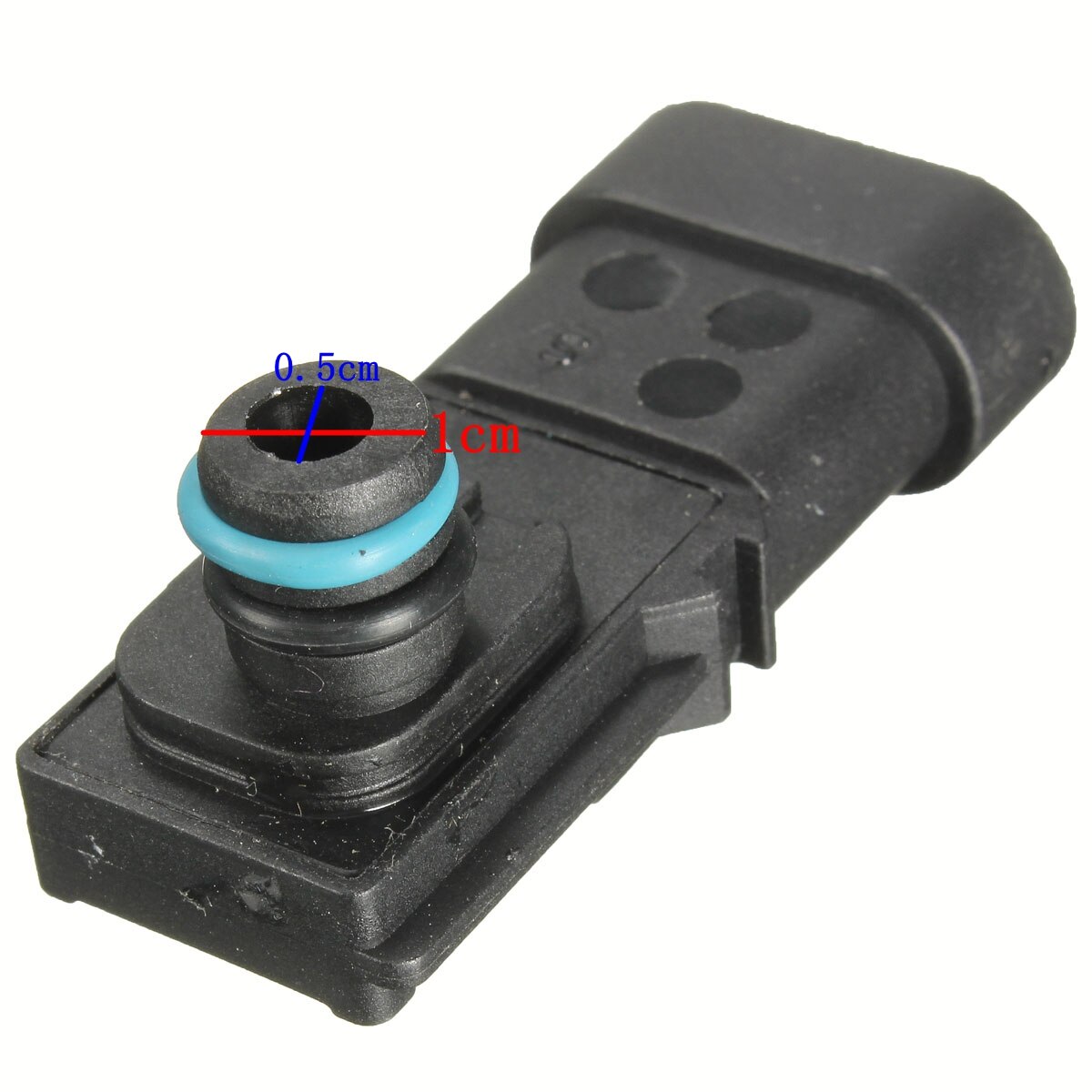 Vehemo Map Sensor-Manifold Air Pressure Boost Sensor Pressure Manifold Manifold Map Sensor for Fuel Sensors