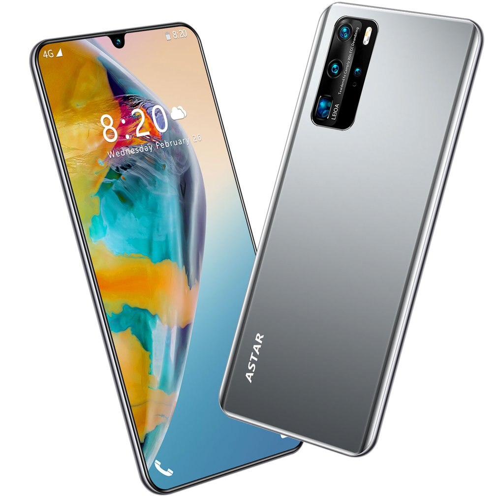 P40 Più 6.7-Pollici Cross-Border Mobile Del Telefono di Nuovo Stile Caldo 2 + 16 P40 Più Smartphone-corre 1Gb di Ram + 8Gb di Rom