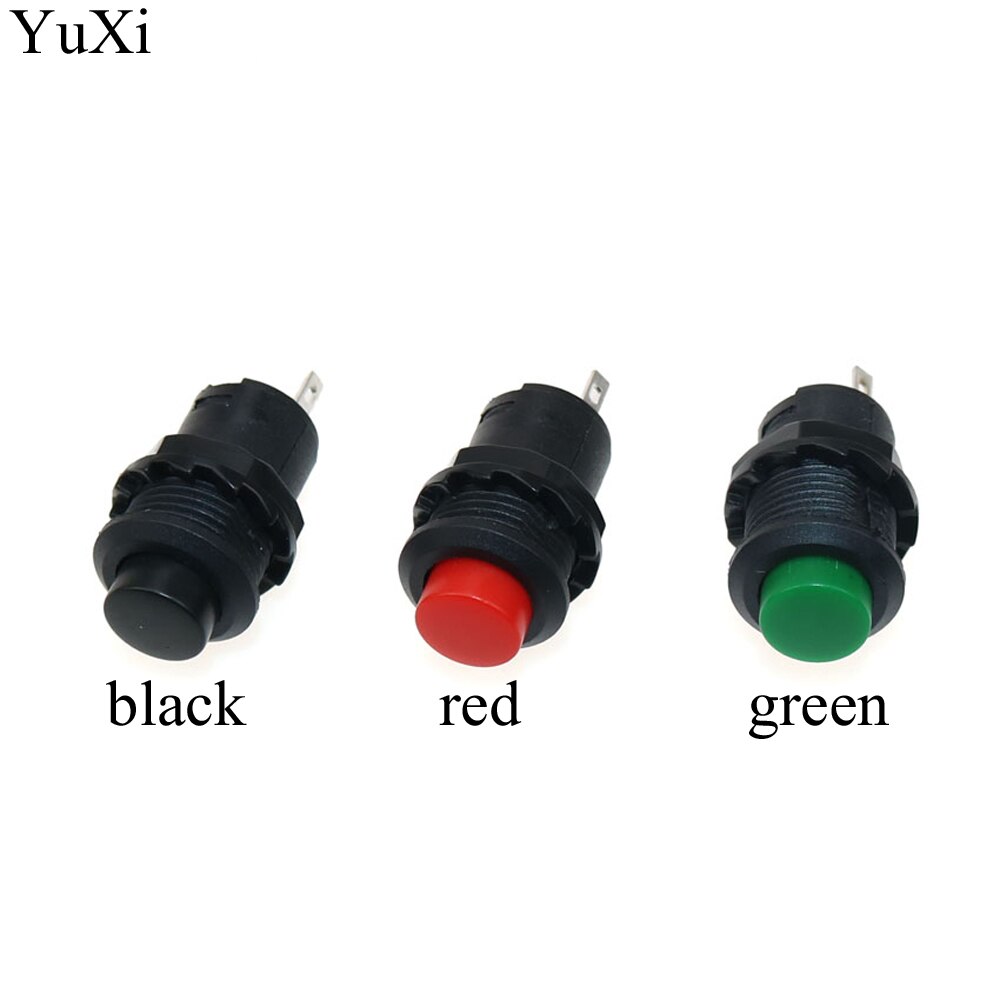 YuXi self-reset Push Button Switch 10mm Self Return Momentary Push Button Switch