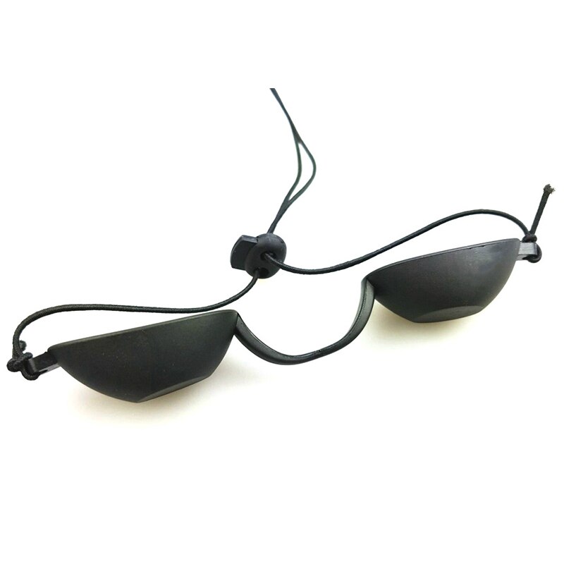 2 stk fleksibel uv-øjenbeskyttelse indendørs og amp udendørs solbad solbriller strand solbadebriller blød justerbar