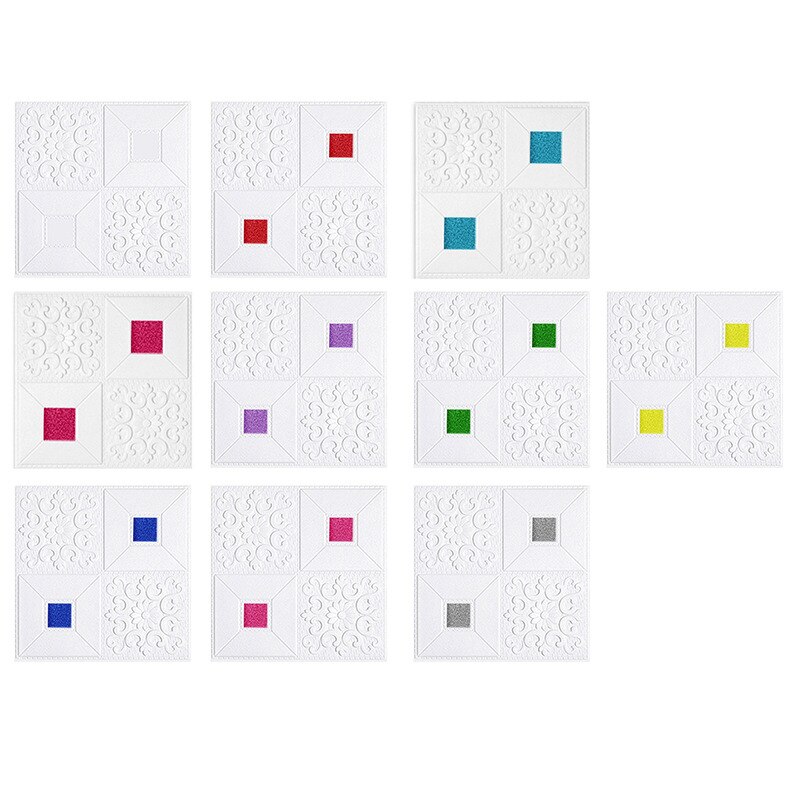 3D Wall Sticker Imitation Brick Bedroom Decoration Waterproof Self Adhesive Wallpaper For Living Room Kitchen TV Backdrop Panels