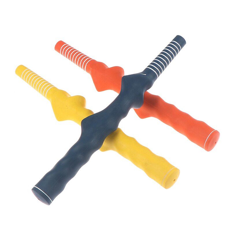 Rubber Golf Training Grip Golf Swing Trainer Grip Golfer Correct Hand Position Training Tool Outdoor Golf Coaching Practice Aids