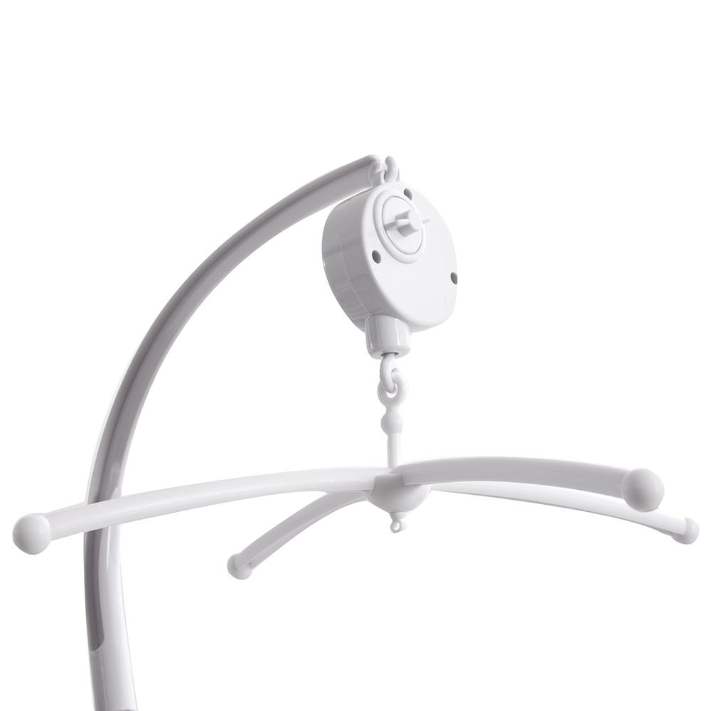 Baby Bett Glocke Spielzeug Halfter Handy, Mobiltelefon Krippe Musik Kasten Arm Halterung Weiß Rasseln Halterung Neugeborenen Glocke Krippe Spielzeug Für 0-12 monate Baby