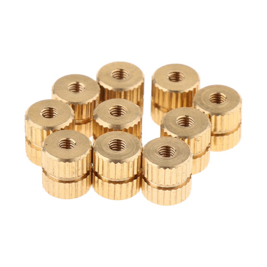 Set of 10pcs Tenor Horn Key Button Piston Value Cap Screws Musical Parts