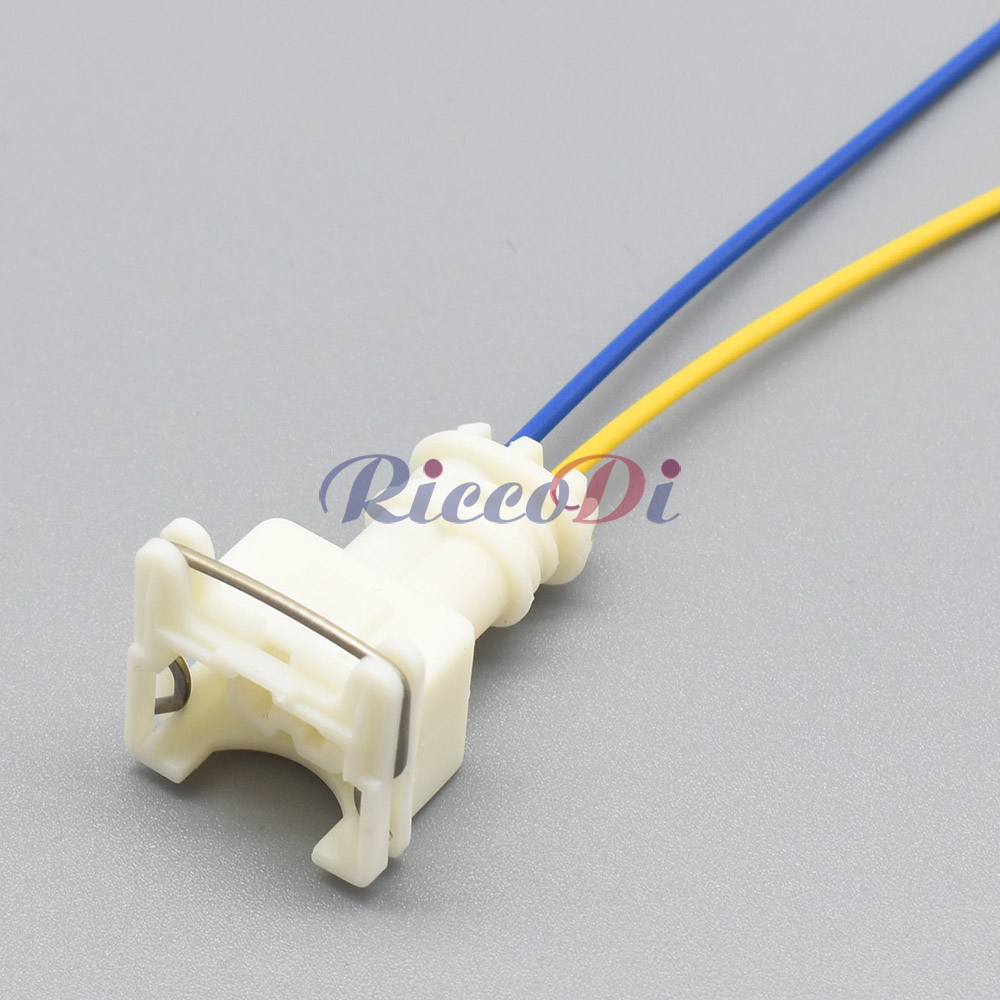 1 set 2-pins EV1 auto-brandstofinjector-stekkerconnector Junior Power Timer JPT Jetronic-kits 282189 -1 Voor auto groen blauw geel grijs: Beige