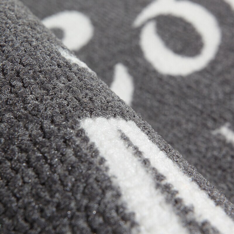 2 sztuk/zestaw naturalny lateks antypoślizgowy spód mata kuchenna pochłaniająca wodę poliestrowa podłoga w kuchni mata pochłaniająca olej dywanik kuchenny