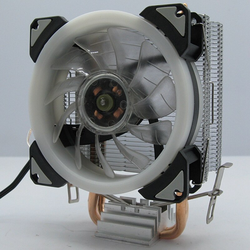 DELEFUN CPU Cooler 2 Pure Copper Heat Pipe Cooling Tower Cooling System 9mm CPU Cooling Fan CPU Radiator for AMD .
