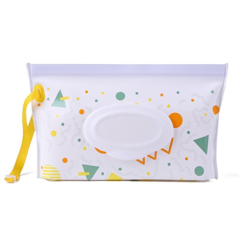 Portable Wipe Container Case EVA Wet Tissue Bag for Stroller Cosmetic Pouch: A