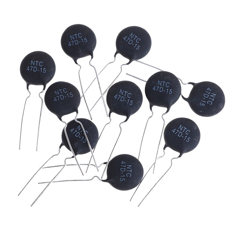 10pcs NTC Thermistor Resistor NTC 47D-15 Thermal Resistor
