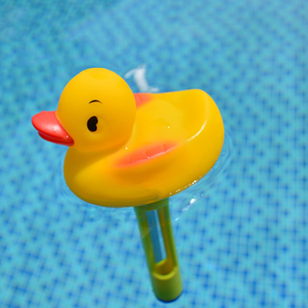 Mini Cartoon Eend Walvis Vis Schildpad Hoofd Drijvende Zwembad Thermometer Ouder-kind Outdoor Interactieve Grappig Speelgoed Games