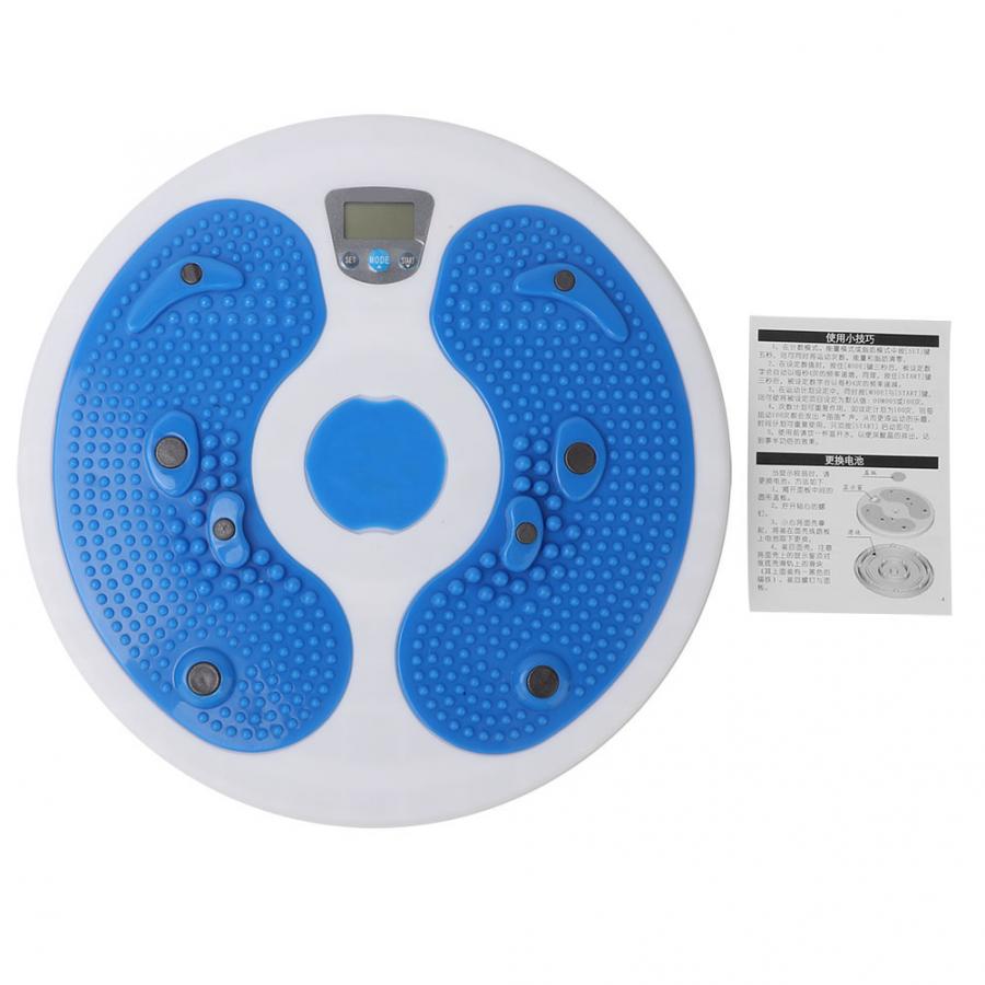 Electronic Calorie Count Waist Twister Plate Women Body Slimming Massage Sports Waist Twister Plate Balance Fitness Twist Board