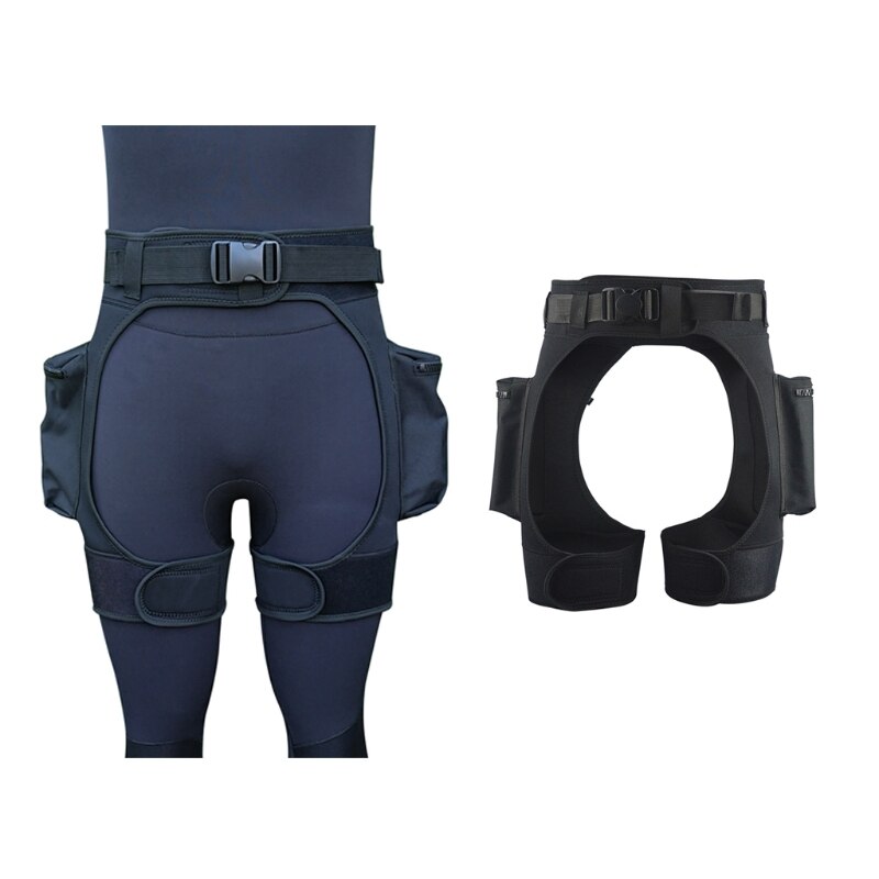Outdoor Duiken Broek Neopreen Wetsuit Tech Shorts Dompelpompen Belasting Gewicht Pocket Been Dij Broek Bandage Broek Shorts 24BD