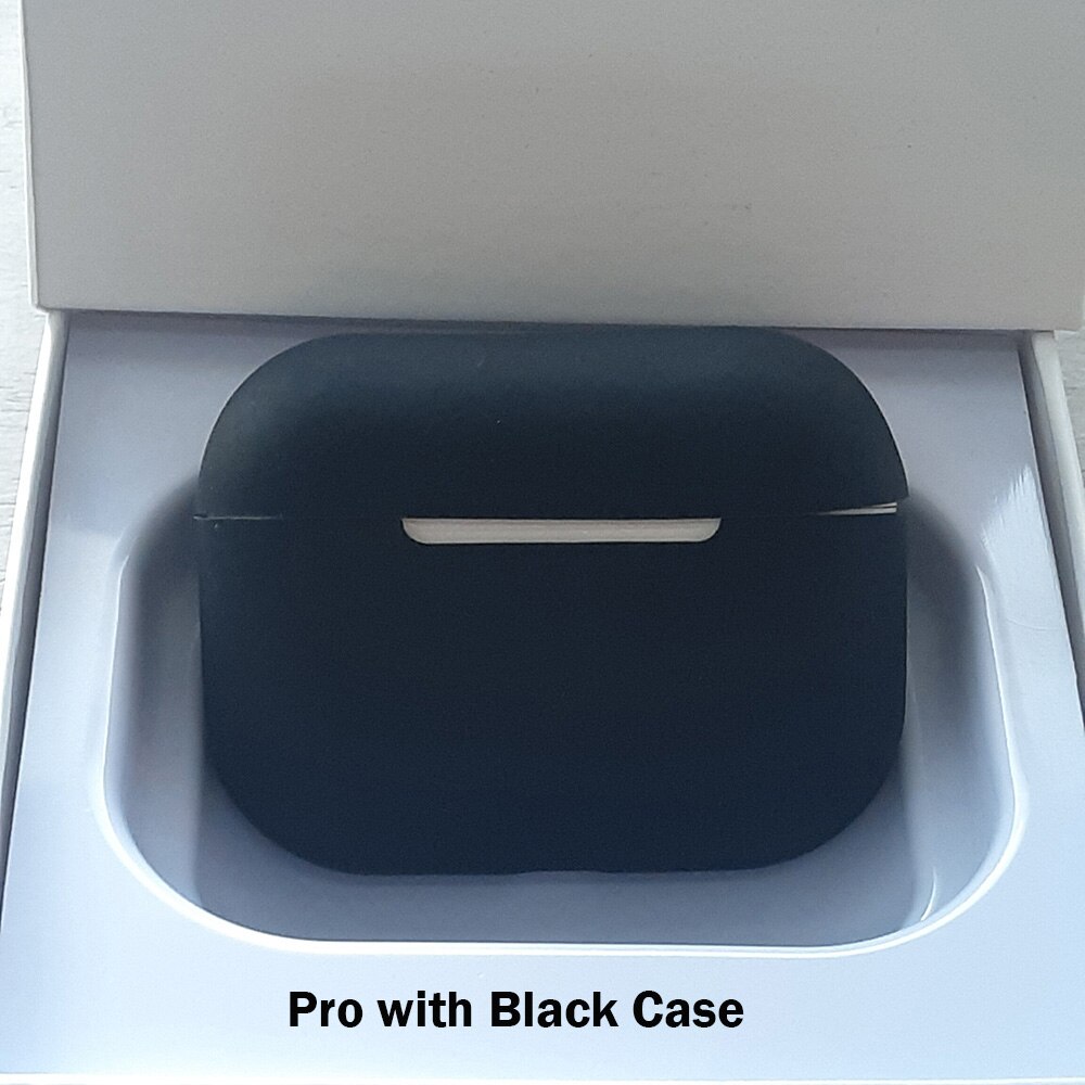 Écouteurs Bluetooth sans fil écouteurs Air 3 TWS 1:1 écouteurs intra-auriculaires airpoding écouteur avec étui de charge pk i9000 pro tws: Blackpods