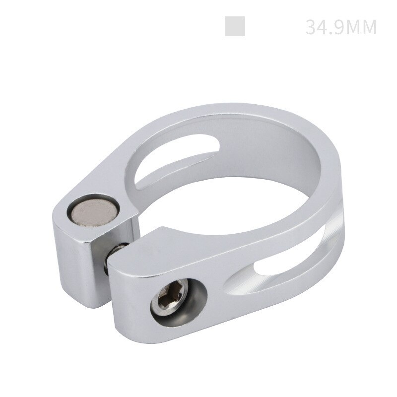 Bicycle Aluminum Alloy Saddle Tube Clamp Aluminum Clamp Seat Post Clamp 31.8 34.9mm Mountain Bike Seat Tube Clamp