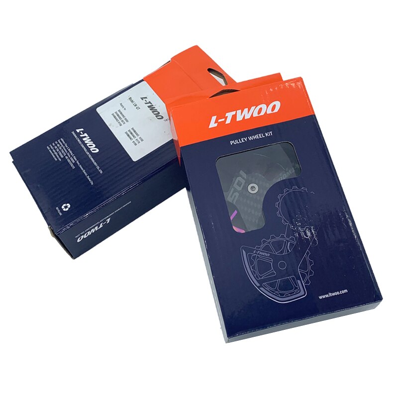 LTWOO UT rowerowe łożyska ceramiczne z włókna węglowego oszukać koło pasowe zestaw tylne przerzutki koło prowadnicy dla Ultegra DURA as 105