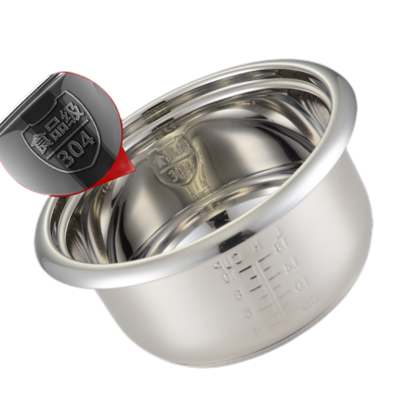 3L 304 stainless steel rice cooker inner container Non stick Cooking Pot Replacement Accessories Rice Cooker liner