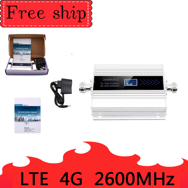 2600 Mhz Lte 4G Cellulaire Signaal Booster 4G Mobiele Netwerk Booster Data Mobiele Telefoon Repeater Versterker Band 7 yagi Antenne