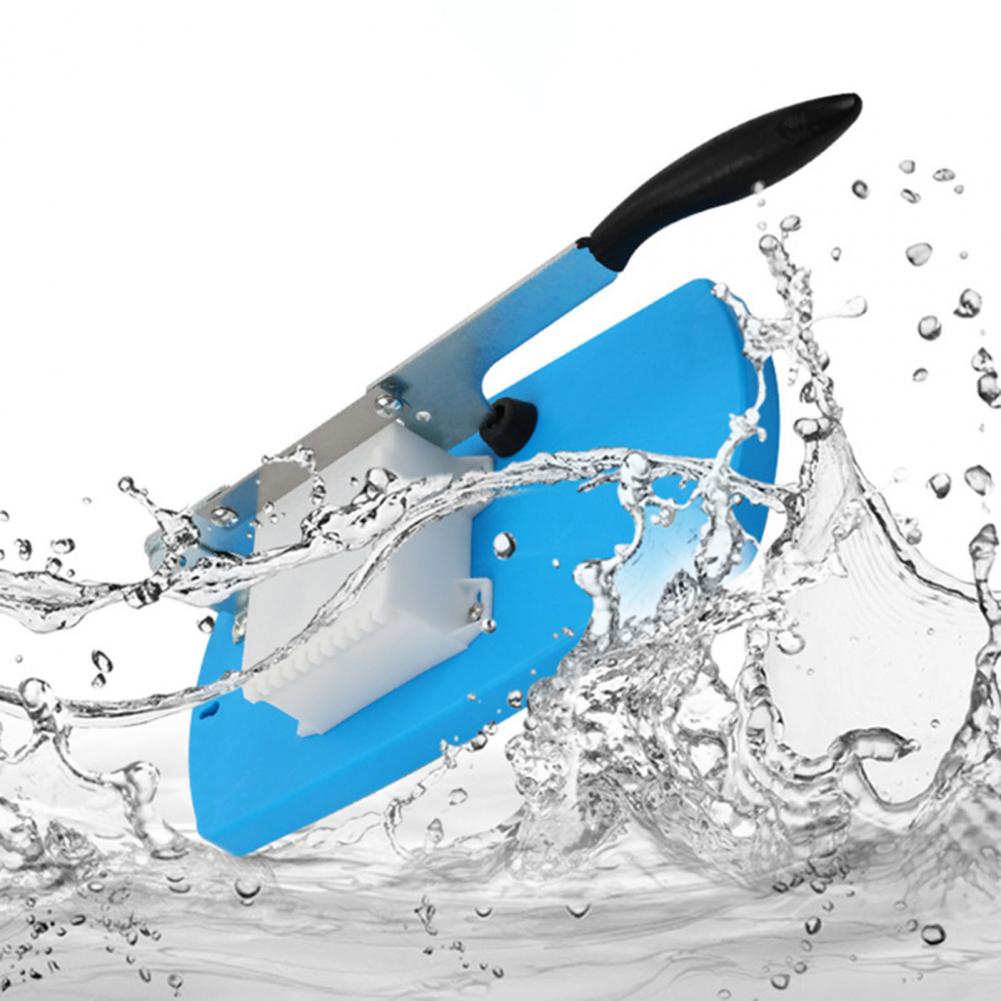 Slicer Multifunctional Easy to Use Blue Stainless Steel Food Cutter for Meat