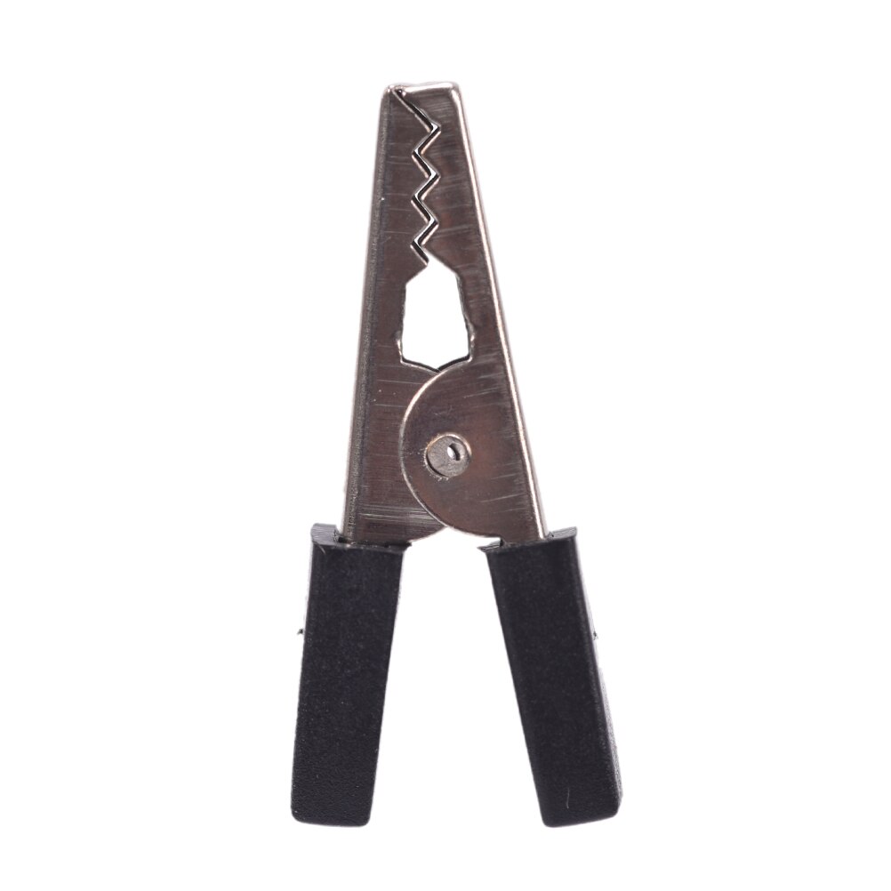 10Stck Prüfung Metall Alligator Clip Krokodil Clips Elektrische Klemm Für testen Sonde Meter Mit Kunststoff Krokodil Klemme