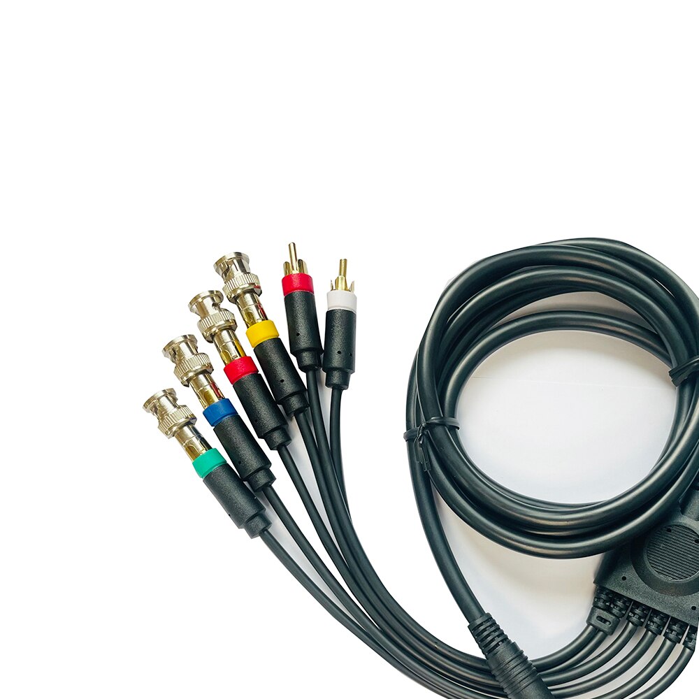 Cable compuesto para SEGA Mega Drive MD2, Cable RCA de 16 bits para Sony PVM, BVM, NEC, XM, UPSCALER, BNC, no componente