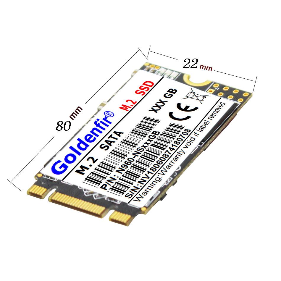 Unità a stato solido disco rigido di grande capacità unità SSD M.2 SATA 2280 SSD per Laptop 60GB 64GB 120GB 128GB 240GB 256GB: 256GB
