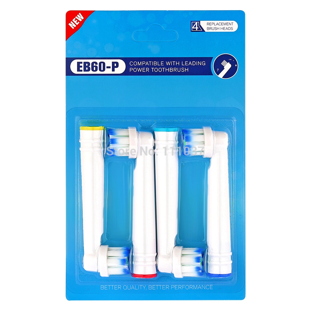 Pro Gum Care Elektrische Tandenborstel Opzetborstels Oral Care EB60-P EB60 4Pcs (1Pack)