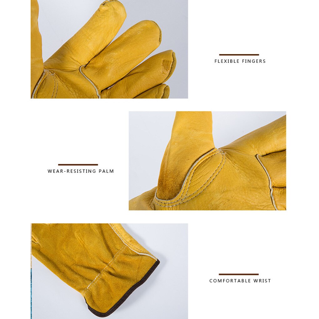 Doorn Proof Antislip Tuinieren Handschoenen Anti-Lek Handen Bescherming Lederen Werkhandschoenen Voor Graven Planten Tuingereedschap