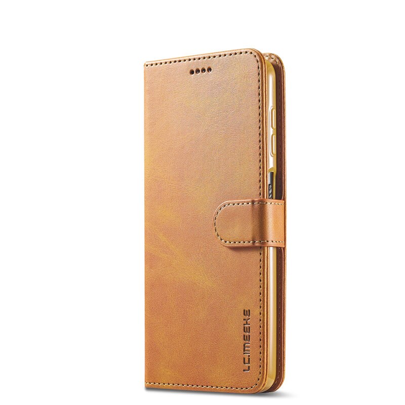 Case Voor Samsung M32 Case Lederen Vintage Telefoon Case Op Samsung Galaxy M32 5G Case Flip Magnetic Wallet Cover voor Samsung M 32: Galaxy M32 5G / YELLOW