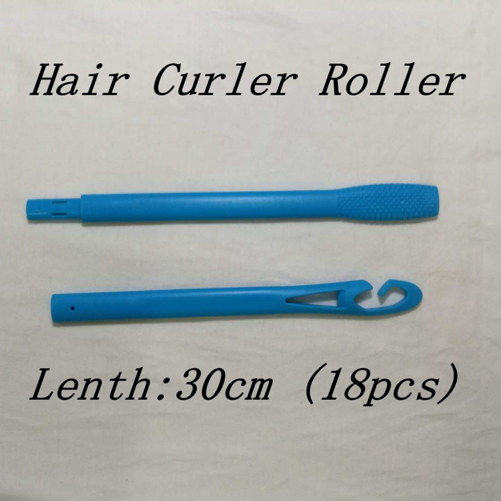 Plastic Lange Diameter 2.5 Cm Magic Haar Krultang Magie Haar Roller Spiraal Krullen Gebruik