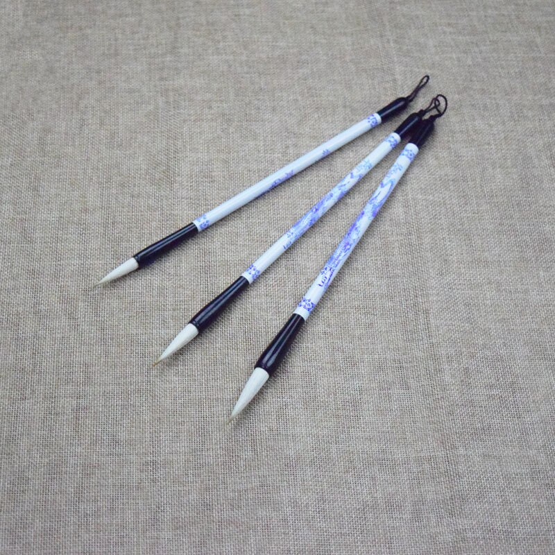 1pc Medium Chinese Drawing Calligraphy Pen Artist Water Color Painting Soft Hair Writing Brush School Office Supplies Stationary