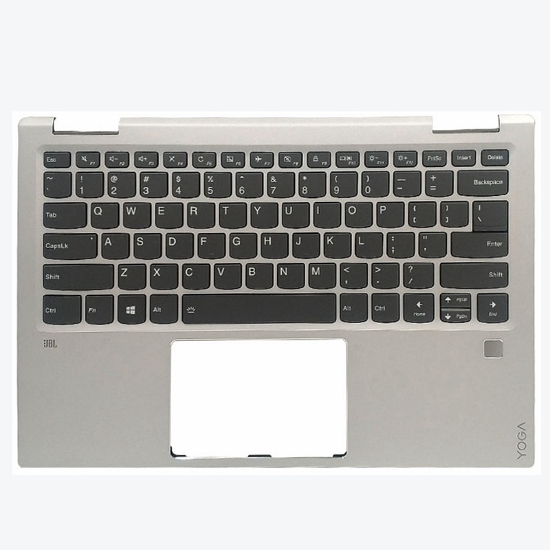 Yaluzu kannettavan tietokoneen näppäimistö lenovo yoga 720 yoga 720-13 ikb us näppäimistö kämmentuki yläkotelon taustavalo