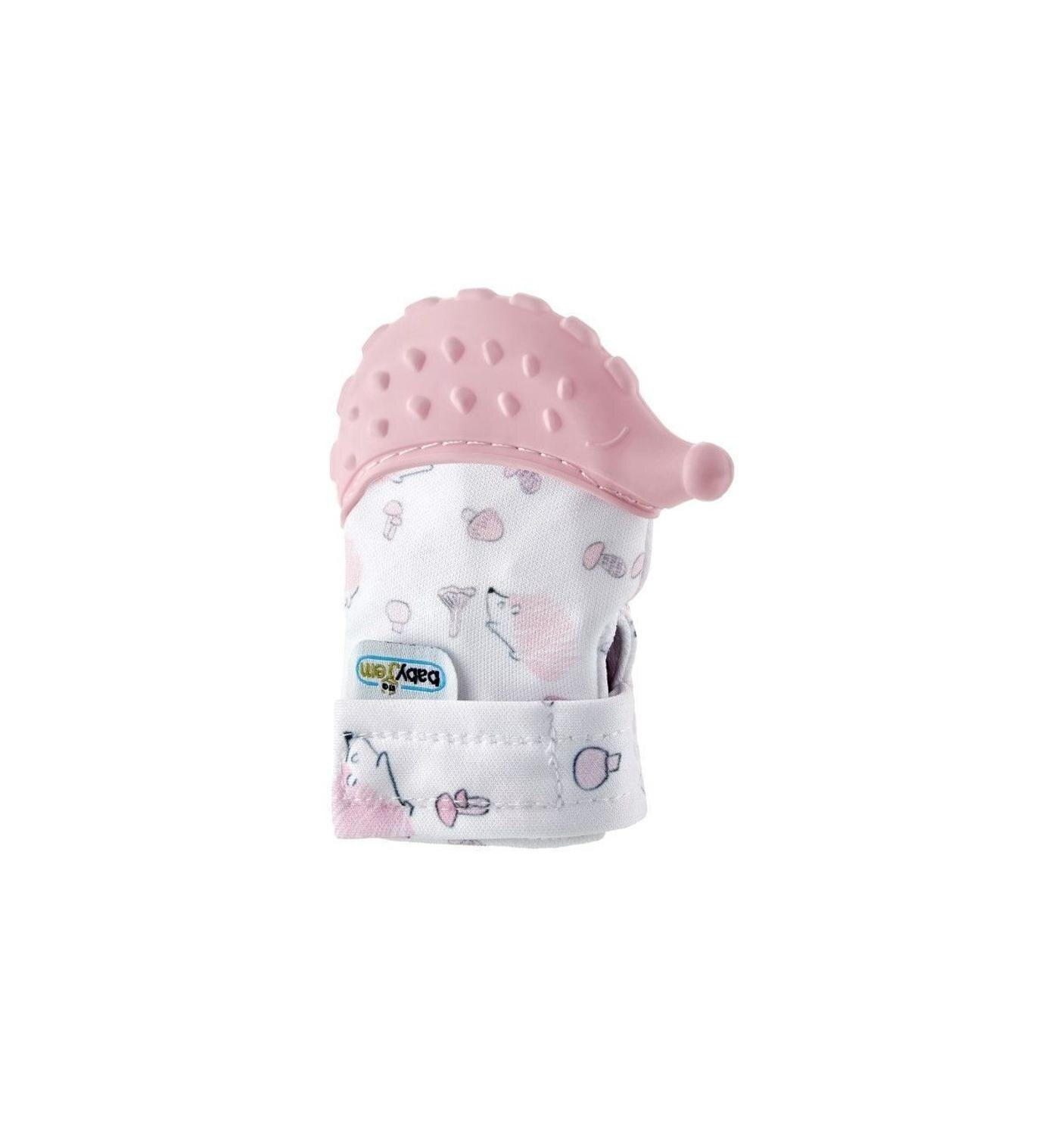 Baby Glove Hedgehog Teether: Pink