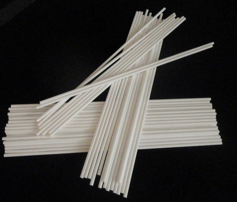 Tubo de cerámica de alúmina/OD * ID * longitud = 1,5*0,8mm * 100mm/aisladores de un solo diámetro/termoestabilidad buena/aislamiento