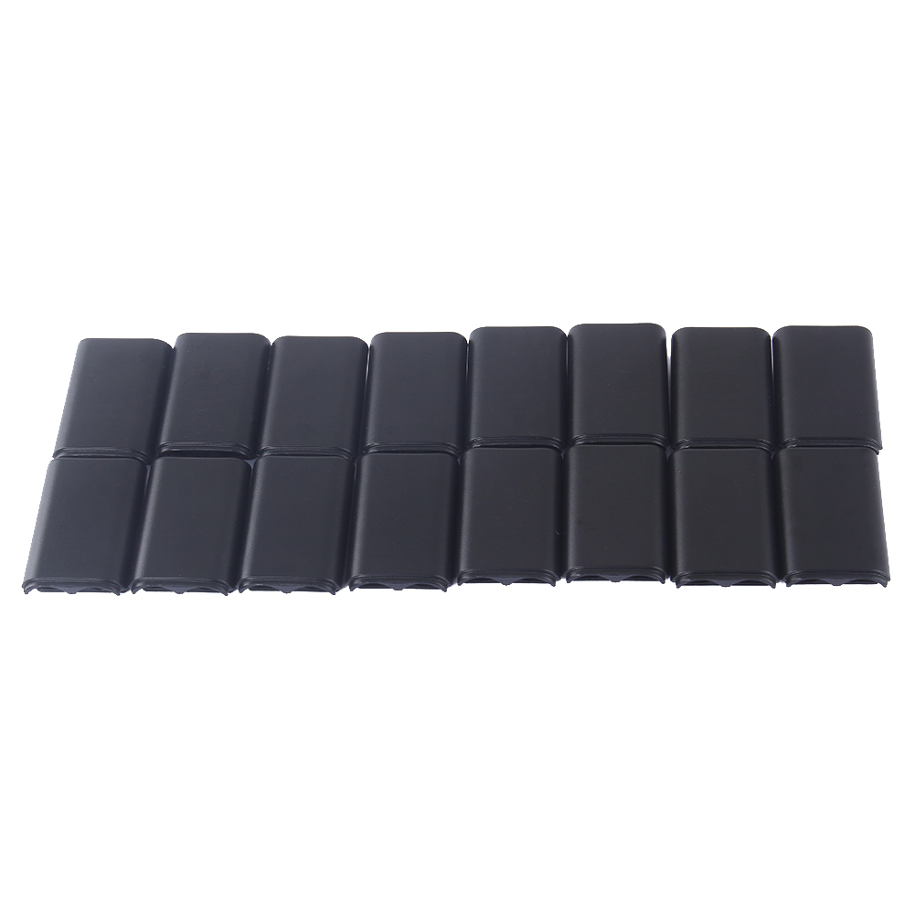 16 Pcs Preto Batterij Case Cap Para Xbox 360 Xbox360 Draadloze Controller Oplaadbare Batterij Cover Voor Xbox 360 Controller Cover: Default Title