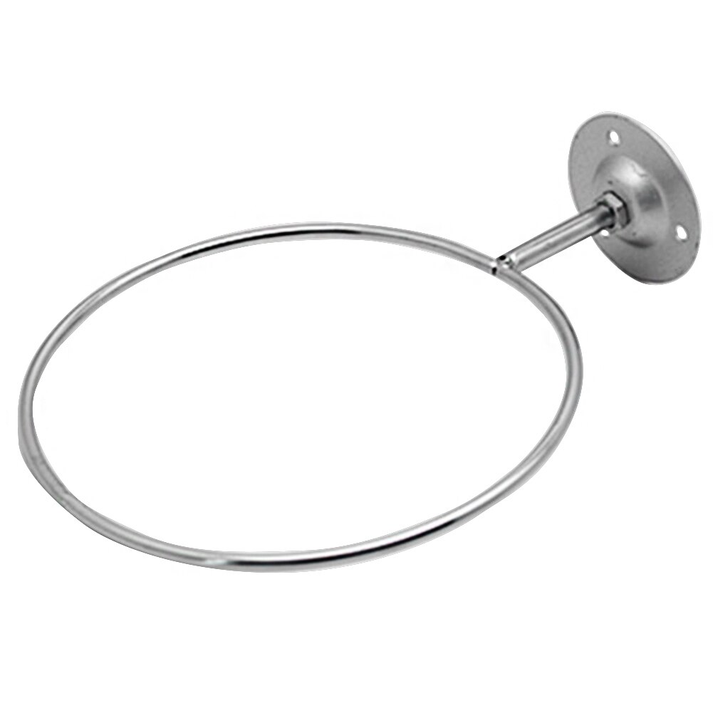 Football Soccer Stand Ball Holder Wall Mounted Round Carbon Steel Space Saving Volleyball Silver Display Racks Basketball