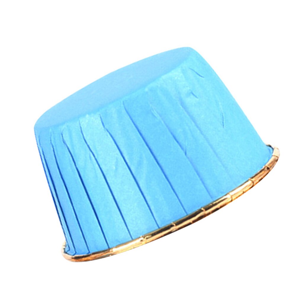 50pcs Cupcake Cups Disposable Muffin Liner Baking Cups Oil Proof Non-stick High Temperature Resistant