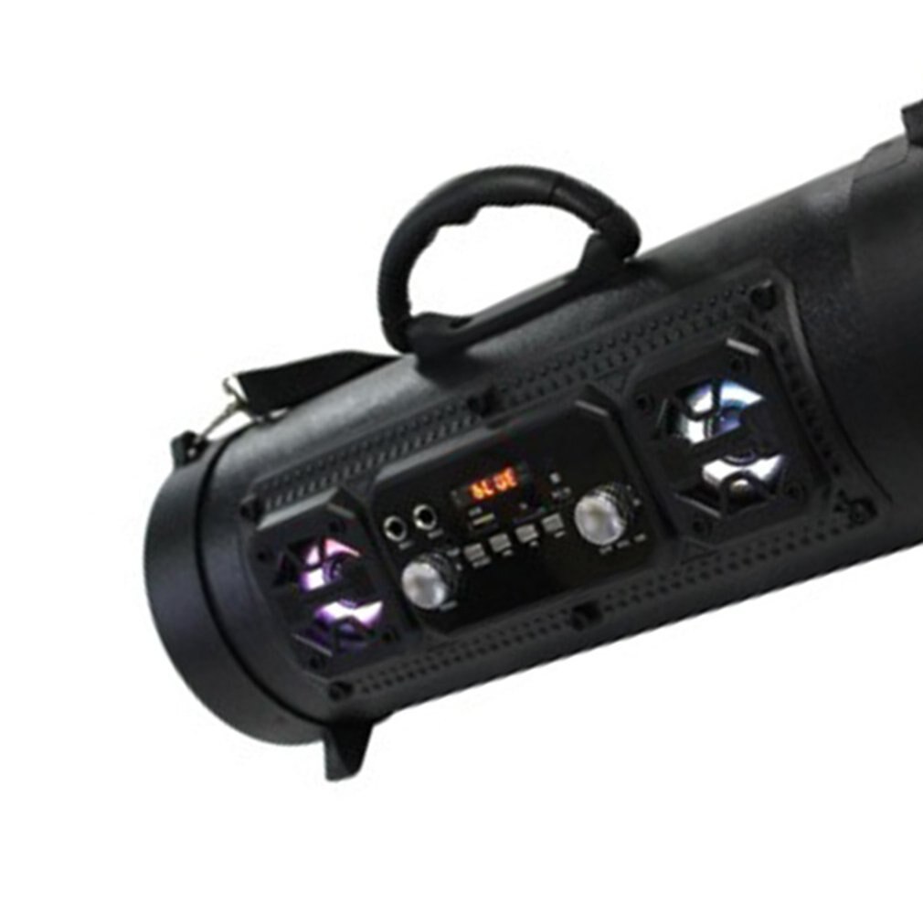 M17 Outdoor Draagbare Vat Speaker Draadloze Subwoofer Plastic Knop Aanpassing Card Radio Call Functie