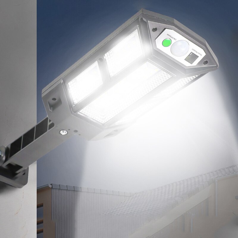 Solar LED Motion Sensor Lamp Outdoor Waterproof Garden 3 Sensing Modes Wall Light For Patio Yard Porch Balcony Fence Exterior