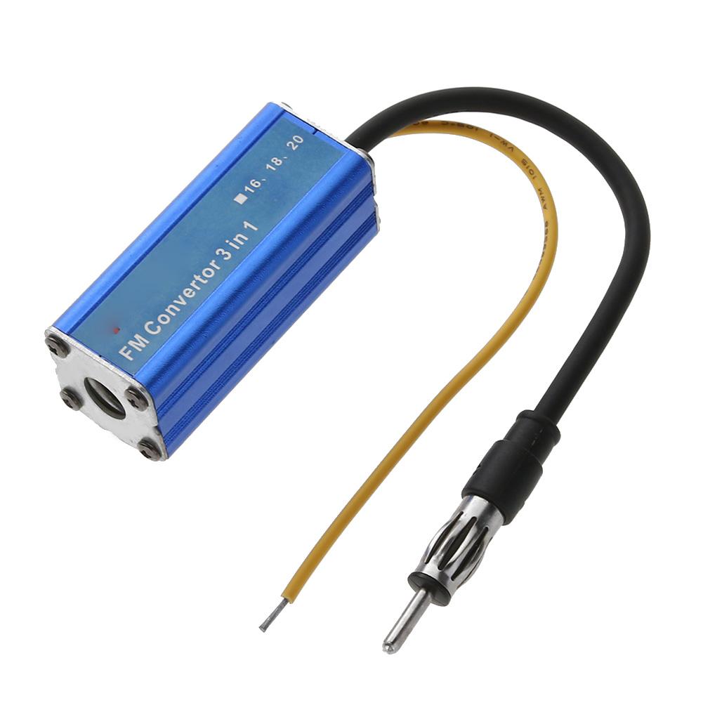 Universele 12V 3 In 1 Auto Frequentie Antenne Radio Fm Band Expander Auto Auto Stereo Antenne Fm Radio Band frequentie Converter