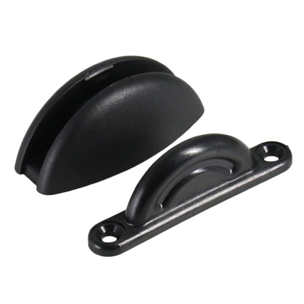 Nylon Door Catch Stop for RV Camper Boat Motorhomes Caravan Cabinet Black