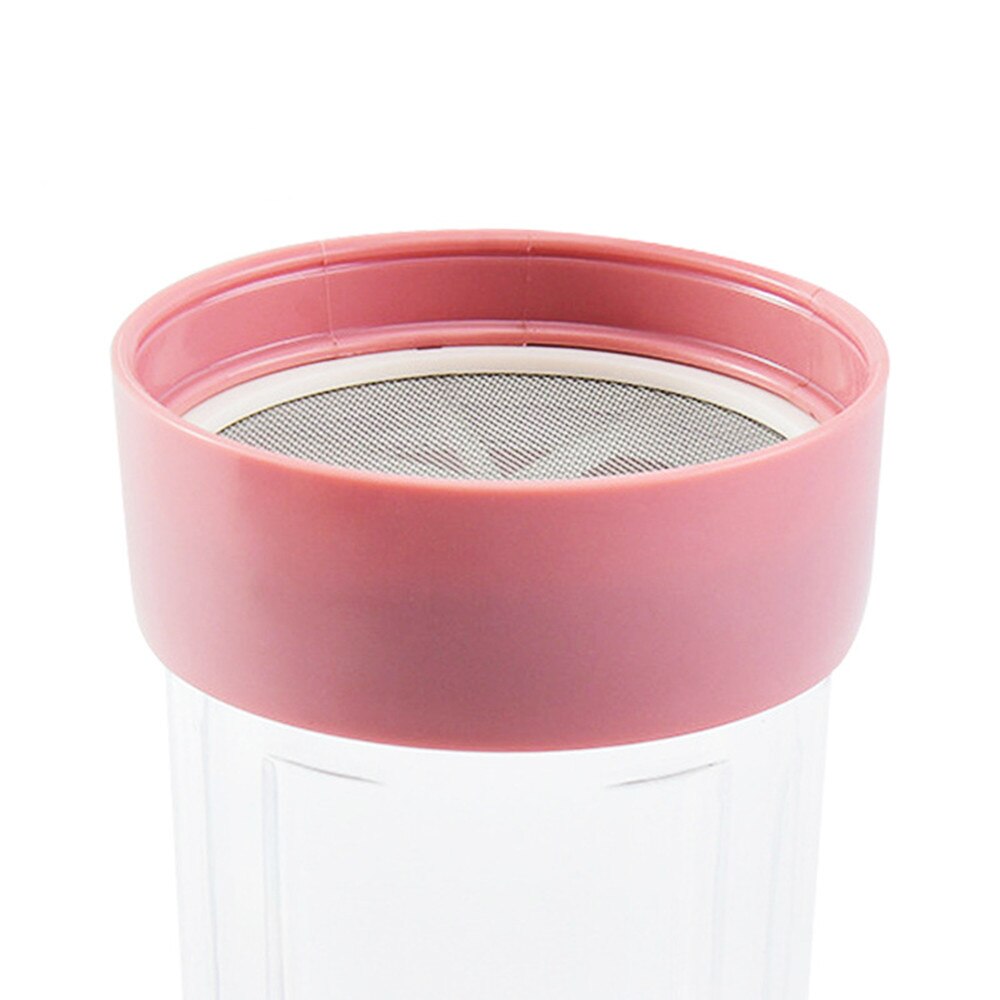 Icing Sugar Sieve Dispenser Flour Sifter with Lid Powder Sugar Shaker Fine Mesh Hand Crank Cocoa Chocolate Coffee Sifter