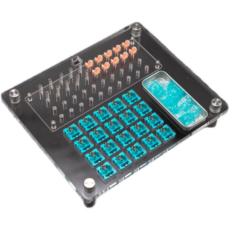 Smerende As Plaat Tester Mechanische Toetsenbord As Body Oliën Plaat As Opener Metgezel Smering Diy Demontage