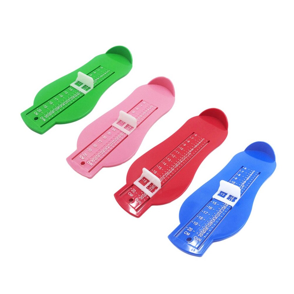0-30cm baby fodmåler linealværktøj sko størrelse hjælper 18-50 euro størrelse fodmåler baby børn fodmåling tilfældig farve