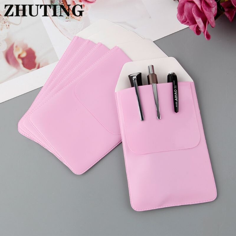5 Stks/zak Pvc Pen Zakken Etui Zak Protector Kantoor Ziekenhuis Arts Verpleegkundige Supply Pen Zakken