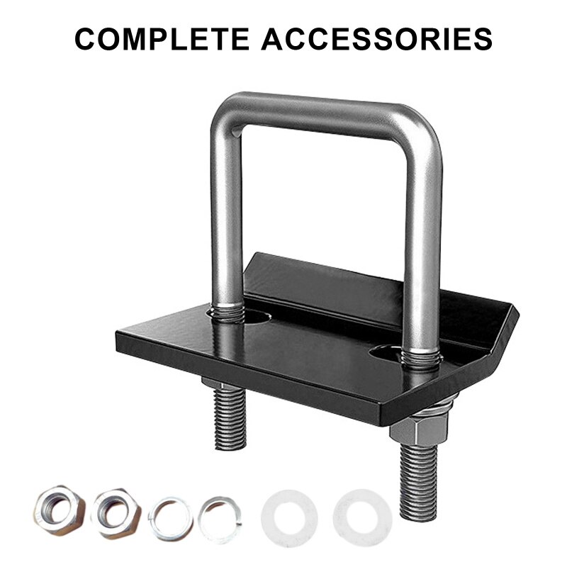 General Trailer Damper U-Bolt Heavy-Duty Anti-Rattle Stabilizer Hitch Tightener Lock Down Tow Clamp Trailer Couplings Accessorie