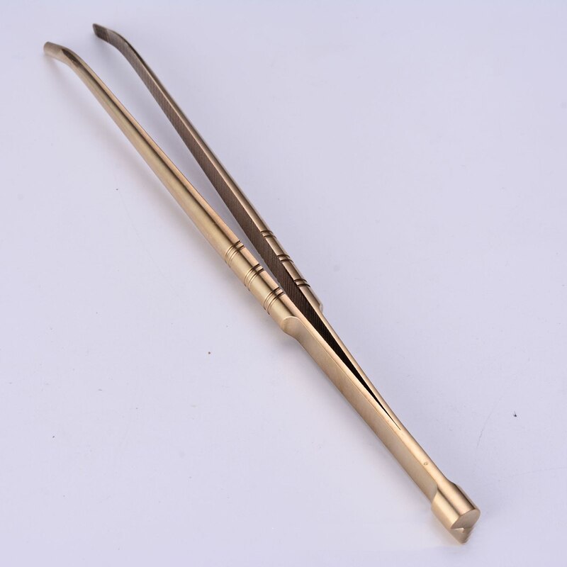 High-Grade Pure Copper Tea Clip Tea Needles Cutters Tweezer Tools Tea Clip Chinese Kung Fu Tea Teaware Kitchen Accessories: Color5